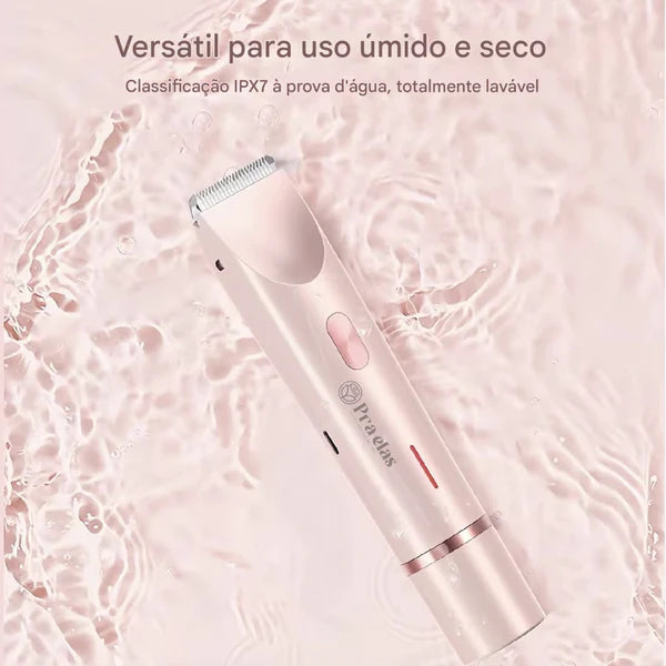 Depilador 2 em 1 (corporal e facial) à Prova D’Água (cópia)